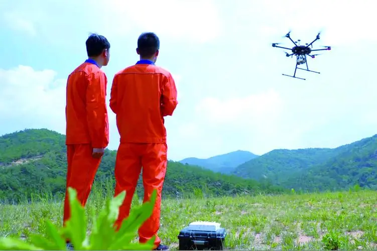 威海无人机倾斜摄影巡检拍摄